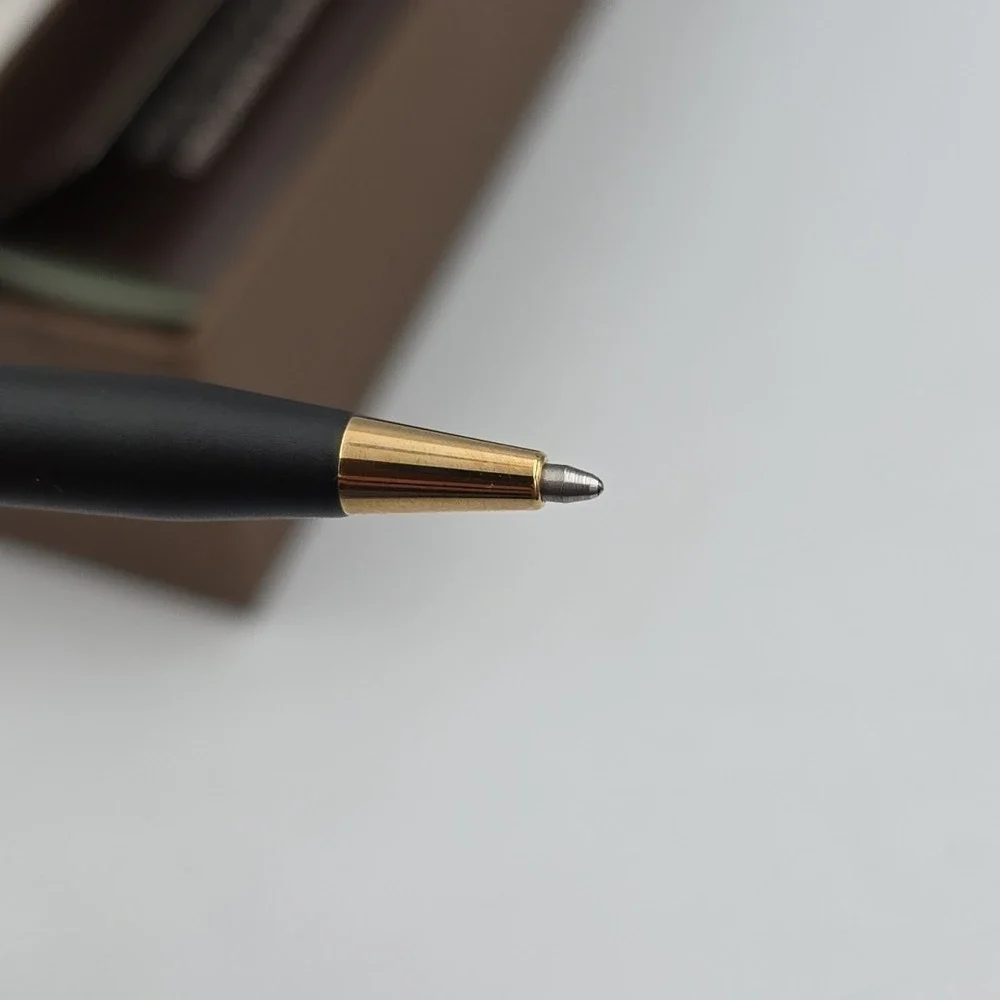Cross Classic Century Ballpoint Pencil & Pen Satin Black Finish Great Condition